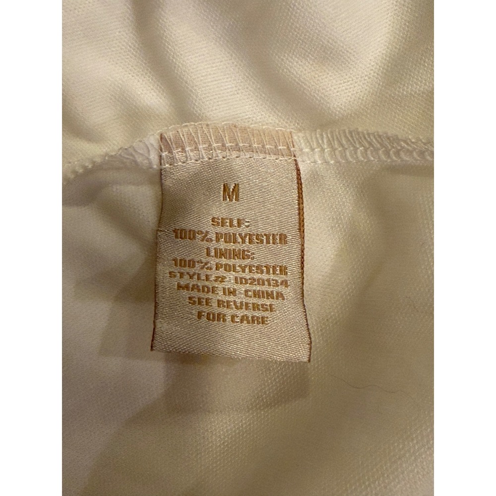 Flying Tomato Women Midi Dress White Medium Cottagecore Sorority Rush - Picture 8 of 8